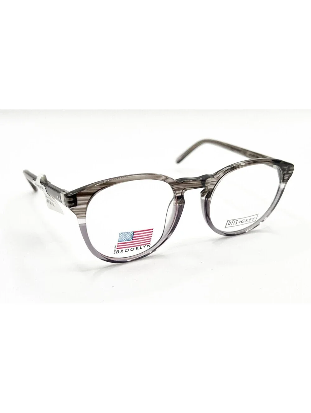 Otis Grey Og Us 20202 847 Black-Silver Authentic Eyeglasses 49-20-140